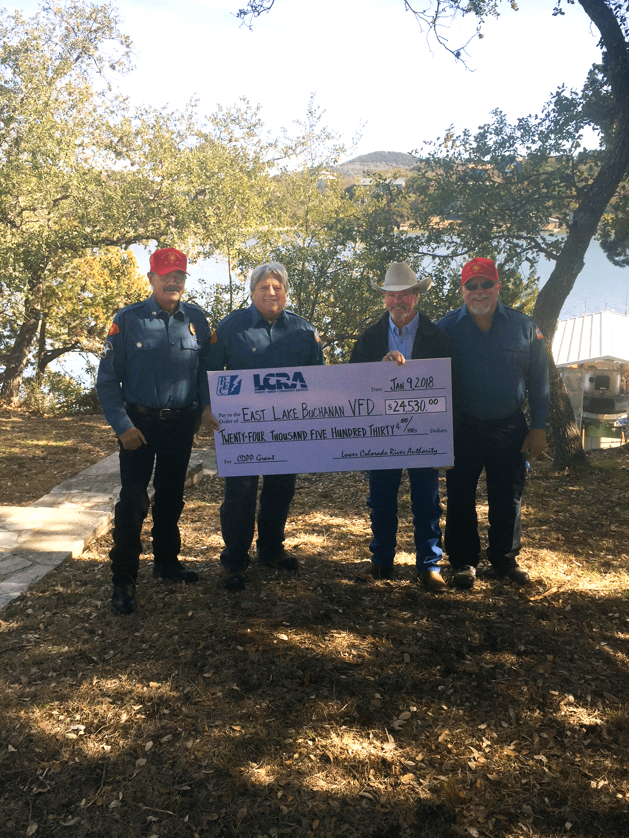 Lcra Pedernales Electric Co Op Award 24 530 Grant To Support Rescue Boat On Lake Buchanan Lcra