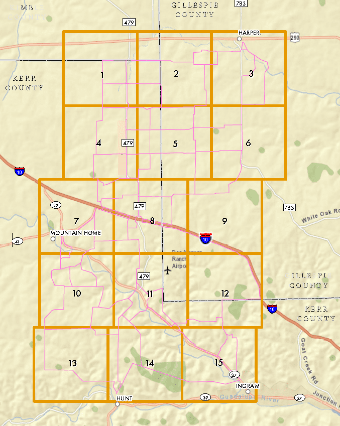 Mountain Home Map Index