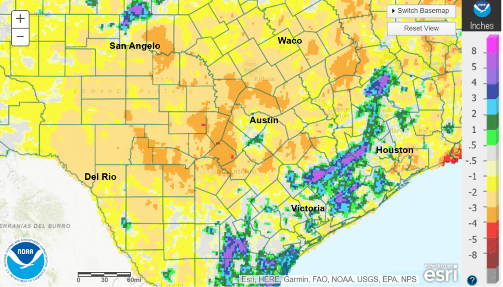 Data courtesy NOAA-National Weather Service