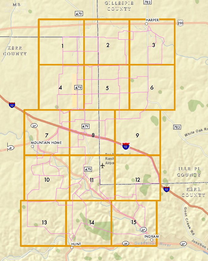 Mountain Home Map Index
