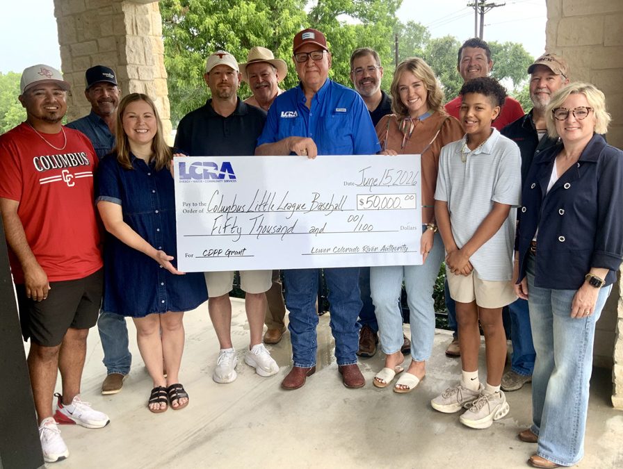 LCRA awards $50,000 grant for lighting upgrades at Community Park